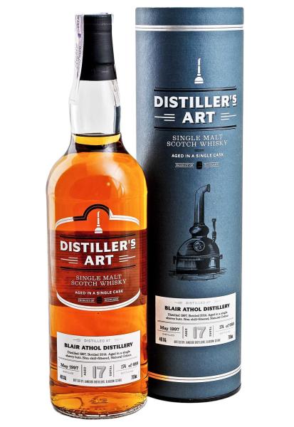 Виски Distiller's Art Blair Athol 17 y.o. в тубусе 0.7 л фото виски distiller's art blair athol 17 y.o. в тубусе 0.7 л