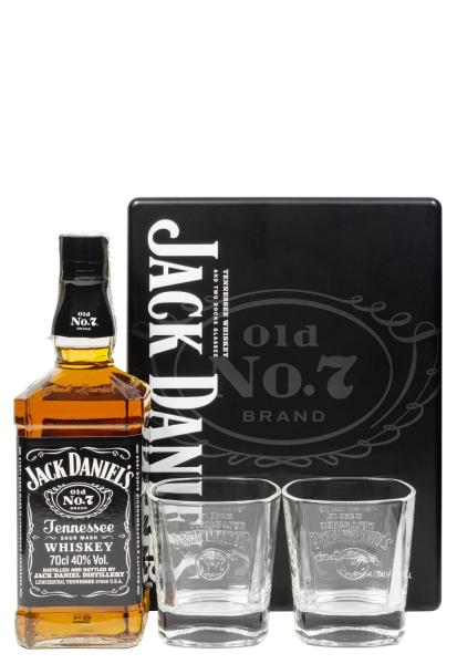 Виски Jack Daniels с бокалами 0.7 л фото виски jack daniels с бокалами 0.7 л