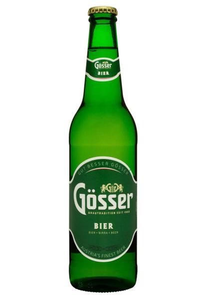 Пиво Gosser светлое фильтр. пастериз. стекло 0.5 л  фото пиво gosser светлое фильтр. пастериз. стекло 0.5 л
