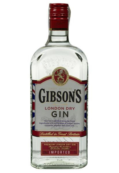 Джин Gibson's London Dry 0.7 л фото джин gibson's london dry 0.7 л