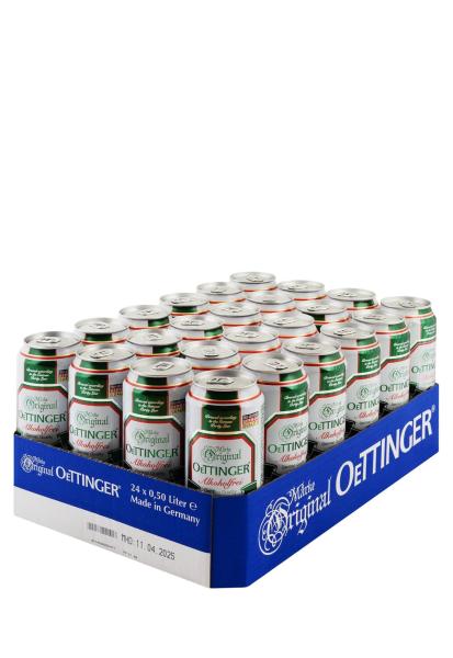 Упаковка Пиво Oettinger Alkoholfrei ( светлое пастериз.б/а ж/б 0.5 л 24 шт ) фото упаковка пиво oettinger alkoholfrei ( светлое пастериз.б/а ж/б 0.5 л 24 шт )
