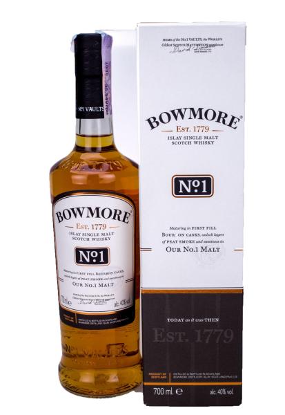 Виски Bowmore №1 Single Malt 0.7 л фото виски bowmore №1 single malt 0.7 л