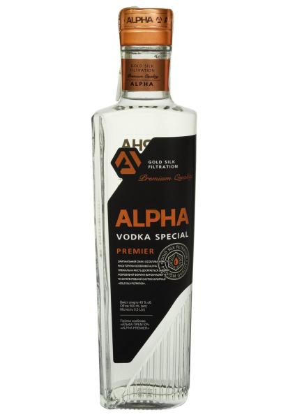 Водка Alpha Premier 0.5 л фото водка alpha premier 0.5 л
