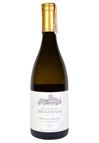 Chateau Mukhrani Sauvignon Blanc E.L. Белое Сухое 0.75 л фото chateau mukhrani sauvignon blanc e.l. белое сухое 0.75 л
