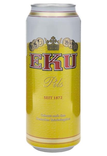 Пиво EKU Pils 4,9% ж/б 0.5 л фото пиво eku pils 4,9% ж/б 0.5 л