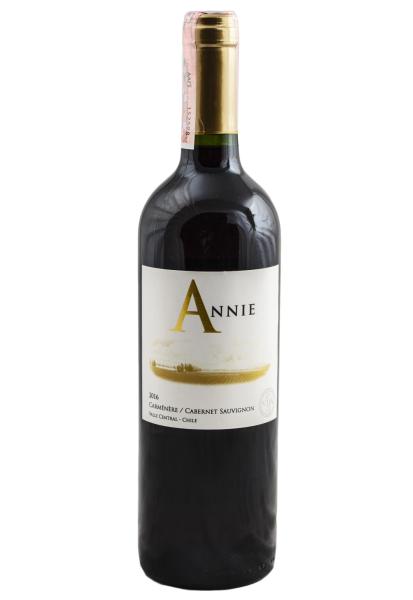 Annie Carmenere Cabernet Sauvignon Красное Сухое 0.75 л фото annie carmenere cabernet sauvignon красное сухое 0.75 л