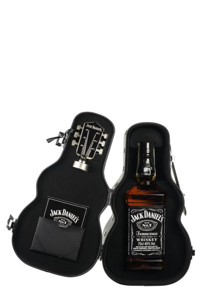 Виски Jack Daniels в футляре гитары 0.7 л фото виски jack daniels в футляре гитары 0.7 л