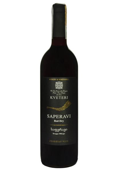 Kveteri Saperavi Красное Сухое 0.75 л фото kveteri saperavi красное сухое 0.75 л