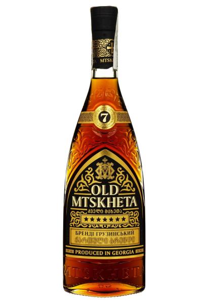 Бренди Old Mtskheta 7 лет 0.5 л фото бренди old mtskheta 7 лет 0.5 л