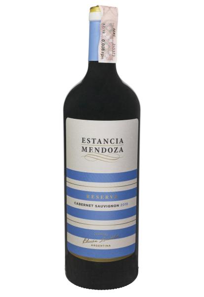 Estancia Mendoza Cabernet Sauvignon Reserva 2018 Сухое 0.75 л фото estancia mendoza cabernet sauvignon reserva 2018 сухое 0.75 л