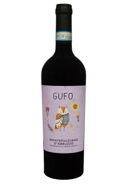 gufo montepulciano d`abruzzo красное сухое 0.75 л