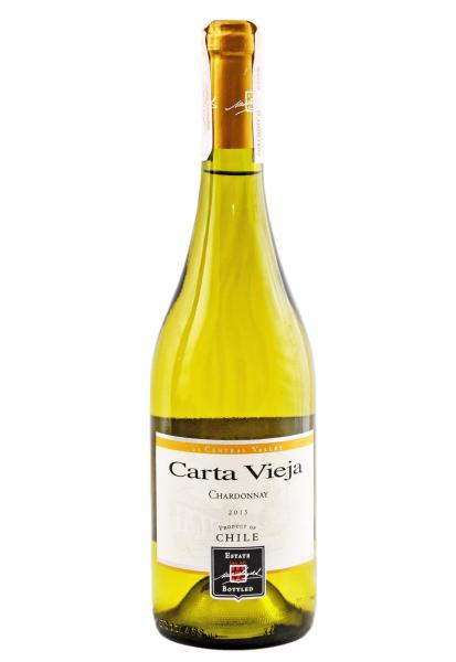 Carta Vieja Chardonnay Белое Сухое 0.75 л фото carta vieja chardonnay белое сухое 0.75 л