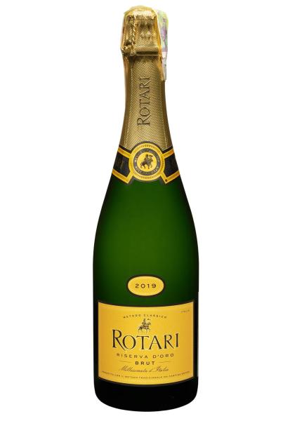 Rotari Riserva D'Oro Brut 2019 Белое Сухое 0.75 л  фото rotari riserva d'oro brut 2019 белое сухое 0.75 л
