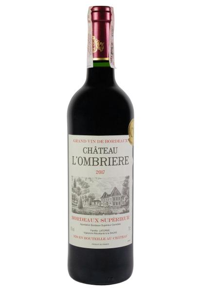 Chateau L'Ombriere Bordeaux Superieur Сухое Красное 0.75 л фото chateau l'ombriere bordeaux superieur сухое красное 0.75 л