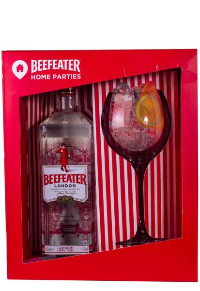 Джин Beefeater с бокалом 1 л фото джин beefeater с бокалом 1 л