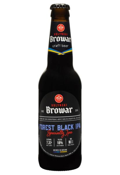 Пиво Forest Black IPA темное н/ф 7,3% 0.35 л фото пиво forest black ipa темное н/ф 7,3% 0.35 л