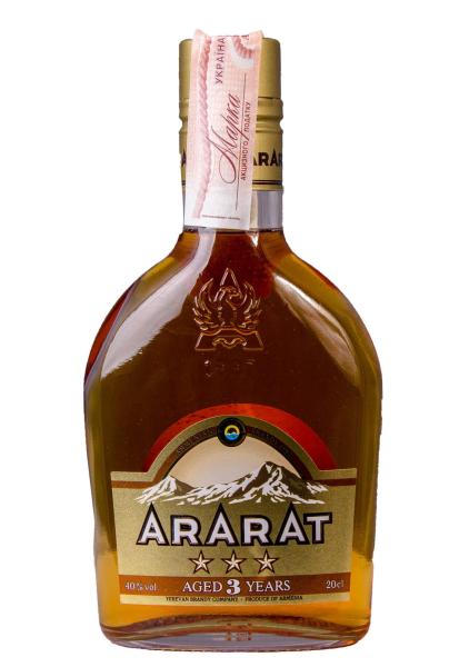 Коньяк АрАрАт 3 года 0.2 л фото коньяк арарат 3 года 0.2 л