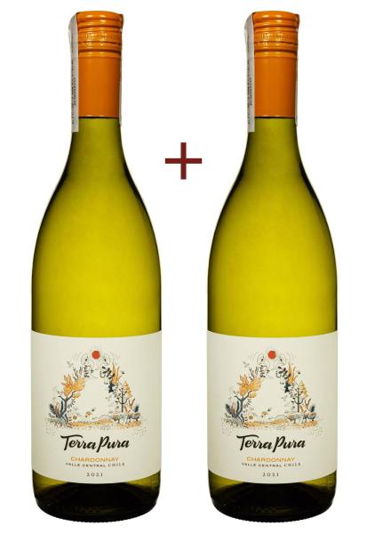 Набор вина Terra Pura Сhardonnay Белое Сухое 0.75 (набор 2 х 0.75 л) фото набор вина terra pura сhardonnay белое сухое 0.75 (набор 2 х 0.75 л)