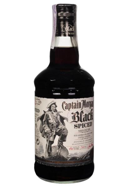 Ром Captain Morgan Black Spiced 0.7 л фото ром captain morgan black spiced 0.7 л