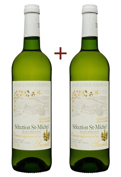 Набор вина Selection St-Michel Белое Полусладкое 0.75 (набор 2 х 0.75 л) фото набор вина selection st-michel белое полусладкое 0.75 (набор 2 х 0.75 л)