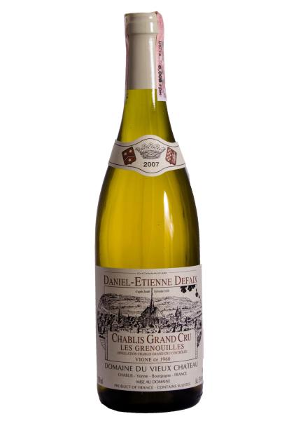 Daniel-Etienne Defaix Chablis Grand Cru Grenouilles 0.75 л фото daniel-etienne defaix chablis grand cru grenouilles 0.75 л
