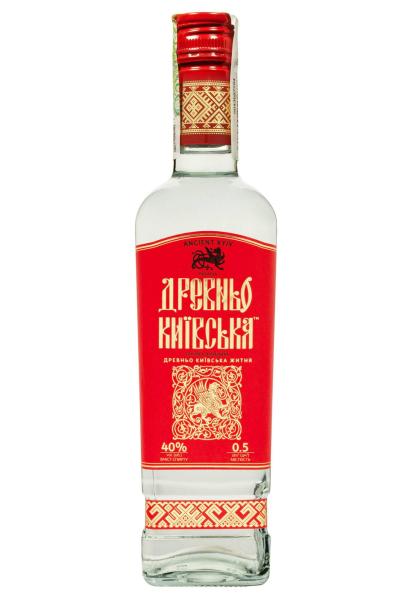 Водка особенная Древне Киевская Ржаная 0.5 л фото водка особенная древне киевская ржаная 0.5 л