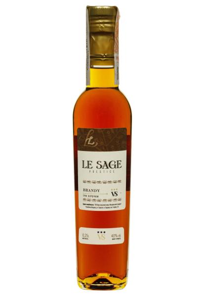 Бренди Le Sage VS 3 года 0.25 л фото бренди le sage vs 3 года 0.25 л