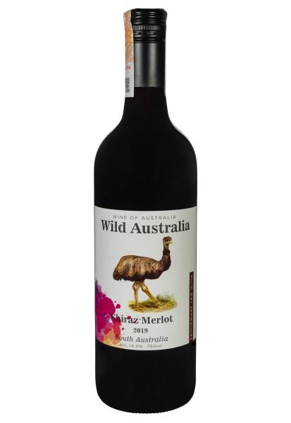 Wild Australia Shiraz Merlot Красное Полусладкое 0.75 л фото wild australia shiraz merlot красное полусладкое 0.75 л