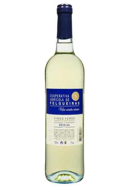Vinho Verde Cooperativa Agricola de Felgueiras Branco Escolha Белое Полусухое 0.75 л фото vinho verde cooperativa agricola de felgueiras branco escolha белое полусухое 0.75 л