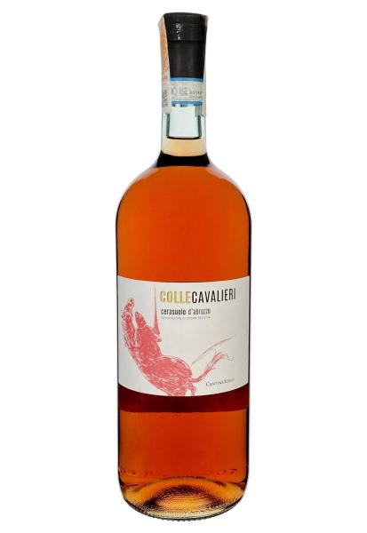 Colle Cavalieri Cerasuolo d`Abruzzo DOP Розовое Сухое 1.5л фото colle cavalieri cerasuolo d`abruzzo dop розовое сухое 1.5л