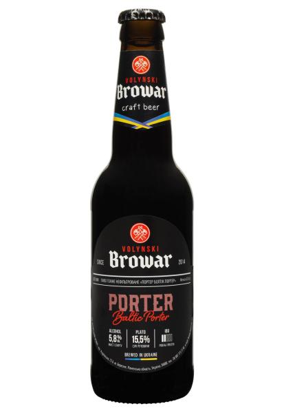 Пиво Porter темное н/ф 5,8% 0.35 л фото пиво porter темное н/ф 5,8% 0.35 л