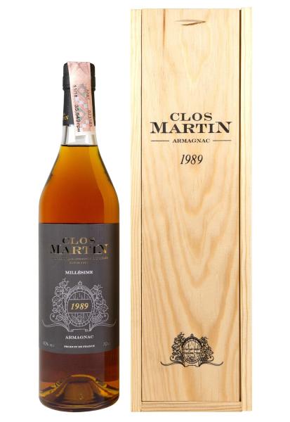 Арманьяк Clos Martin Vintage 1989 0.7 л фото арманьяк clos martin vintage 1989 0.7 л