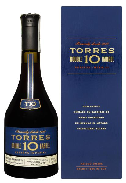 Бренди Torres Double Barrel 10 лет в коробке 0.7 л фото бренди torres double barrel 10 лет в коробке 0.7 л