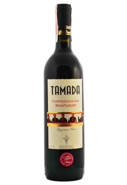 Tamada Пиросмани Красное Полусладкое 0.75 л фото tamada пиросмани красное полусладкое 0.75 л