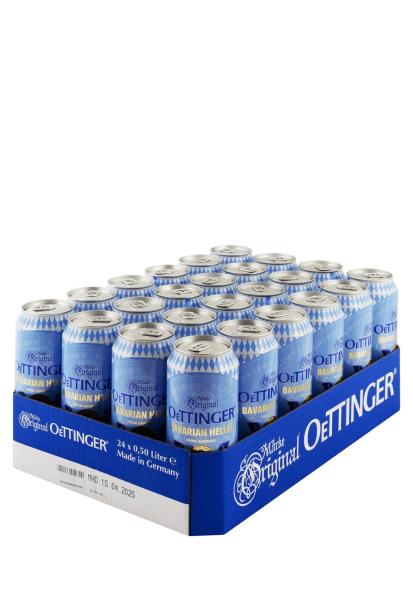 Упаковка Пиво Oettinger Bavarian Helles ( светлое пастериз. ж/б 0.5 л 24 шт ) фото упаковка пиво oettinger bavarian helles ( светлое пастериз. ж/б 0.5 л 24 шт )