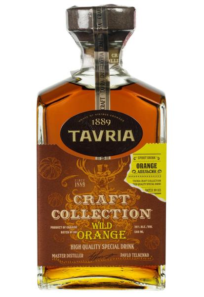 Коньяк Tavria Craft Collection Orange 0.5 л фото коньяк tavria craft collection orange 0.5 л