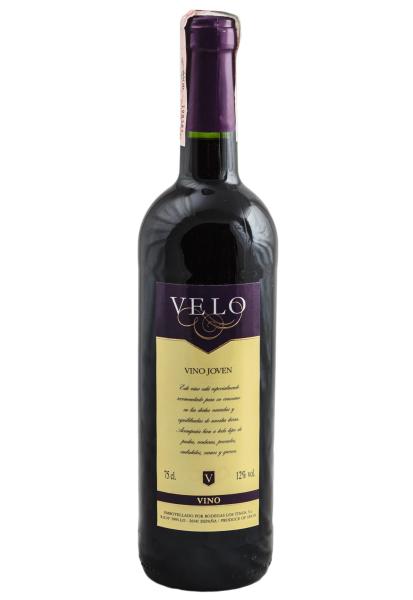 Velo Vino Joven Красное Полусухое 0.75 л фото velo vino joven красное полусухое 0.75 л