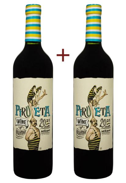 Набор вина Pirueta Malbec Красное Сухое 0.75 (набор 2 х 0.75 л) фото набор вина pirueta malbec красное сухое 0.75 (набор 2 х 0.75 л)
