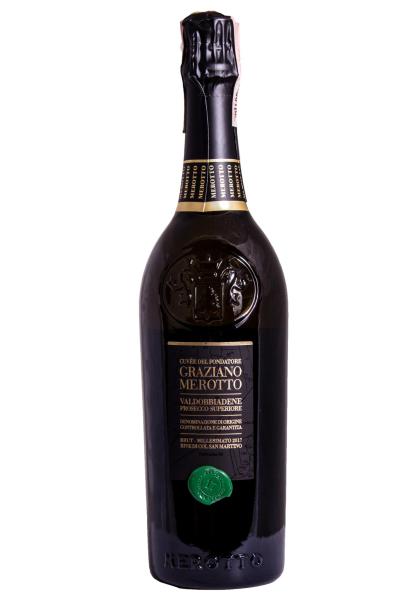Merotto Cuvee del Fondatore Prosecco Superiore Brut 0.75 л фото merotto cuvee del fondatore prosecco superiore brut 0.75 л