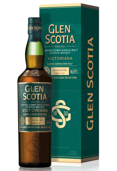 Виски Glen Scotia Campbeltown Victoriana в коробке 0.7 л