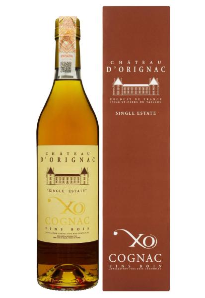 Коньяк Chateau d'Orignac Fins Bois X.O. в коробке 0.7 л фото коньяк chateau d'orignac fins bois x.o. в коробке 0.7 л