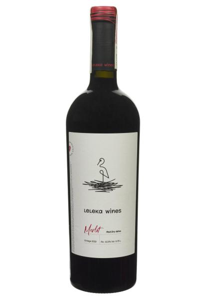 Leleka Wines Merlot Красное Сухое 0.75 л фото leleka wines merlot красное сухое 0.75 л