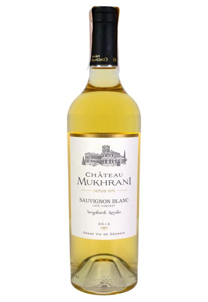 Chateau Mukhrani Sauvignon Blanc Late Harvest Белое 0.75 фото chateau mukhrani sauvignon blanc late harvest белое 0.75