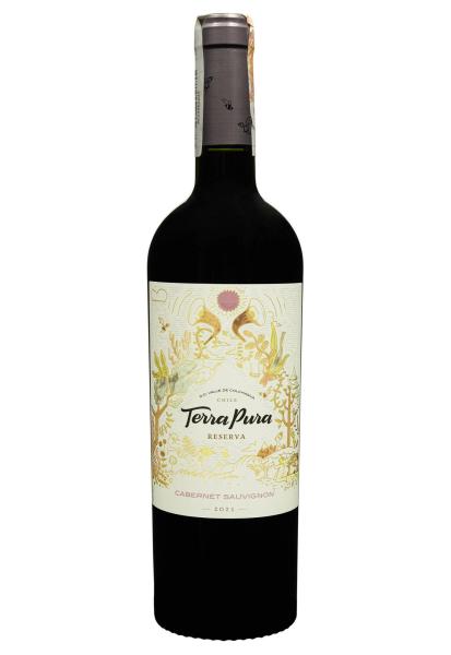 Terra Pura Сabernet Sauvignon Reserva 2022 Красное Сухое 0.75 л фото terra pura сabernet sauvignon reserva 2022 красное сухое 0.75 л