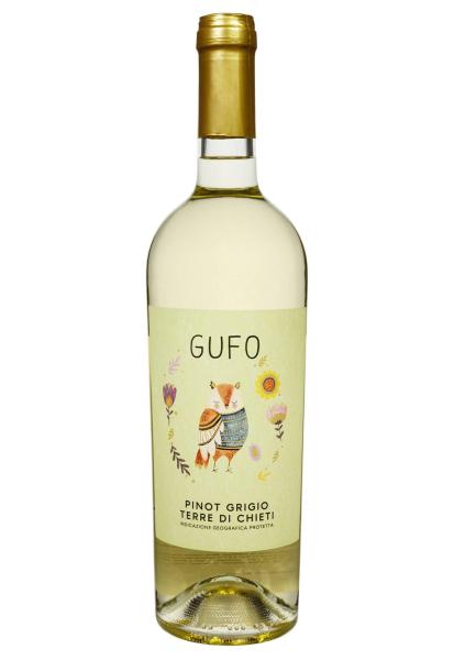 Gufo Pinot Grigio Terre Di Chieti Белое Сухое 0.75 л фото gufo pinot grigio terre di chieti белое сухое 0.75 л