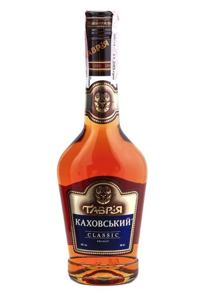 Бренди Таврия КАХОВСКИЙ Classik 0.4 л фото бренди таврия каховский classik 0.4 л