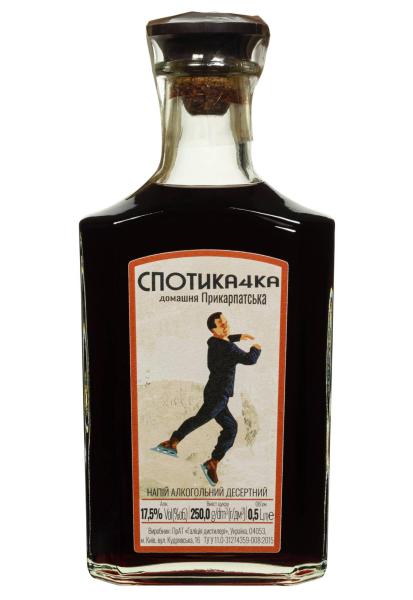 Водка Спотикачка домашняя Прикарпатская 0.5 л фото водка спотикачка домашняя прикарпатская 0.5 л