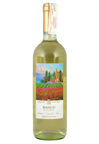 Cala de Poeti Toscano Bianco IGT Белое Сухое 0.75 л фото cala de poeti toscano bianco igt белое сухое 0.75 л