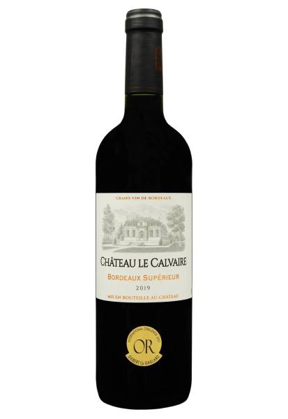 Chateau Le Calvaire 2019 Bordeaux Superieur Красное Сухое 0.75 л  фото chateau le calvaire 2019 bordeaux superieur красное сухое 0.75 л