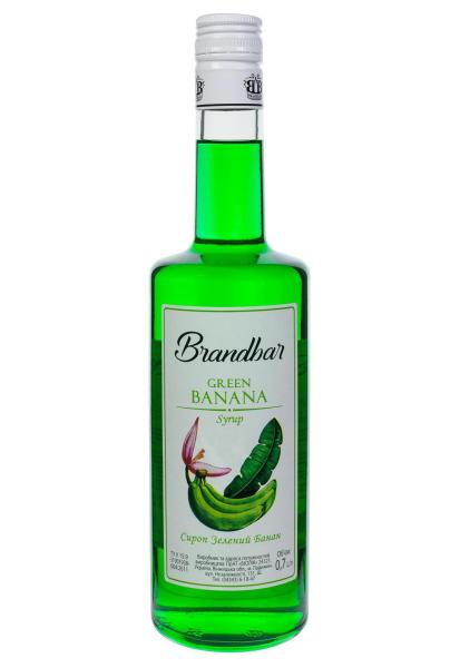 Сироп Brandbar Green Banana 0.7 л фото сироп brandbar green banana 0.7 л